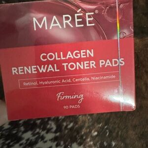 Collagen Renewal Toner Pads - Red